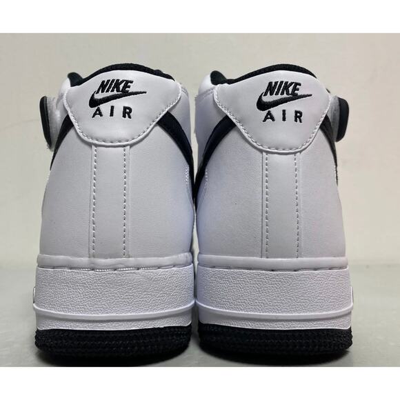Nike Air Force 1 Mid '07 LV8 White Black DV0806-101 Size 13 - Picture 3 of 4